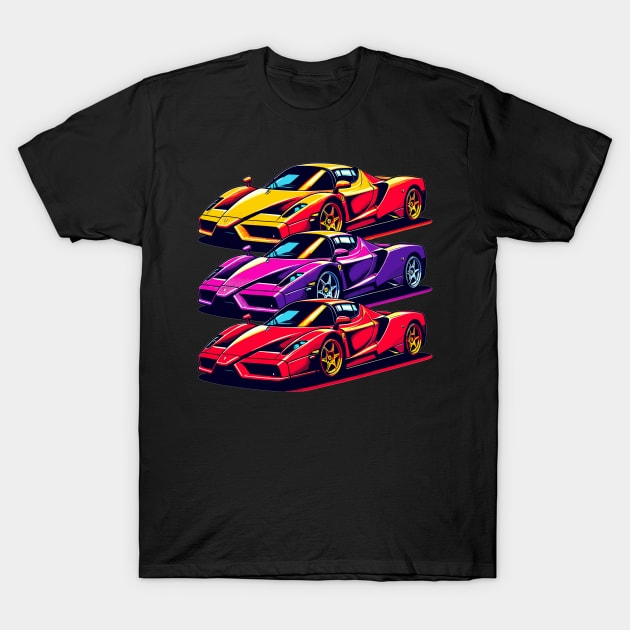 Ferrari Enzo T-Shirt by Vehicles-Art